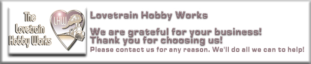 THE LOVETRAIN HOBBY WORKS-CONTACT US